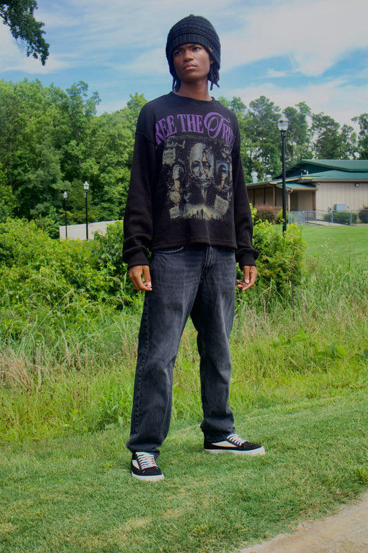 Black “FREE THE TRUTH” Thermal long sleeve